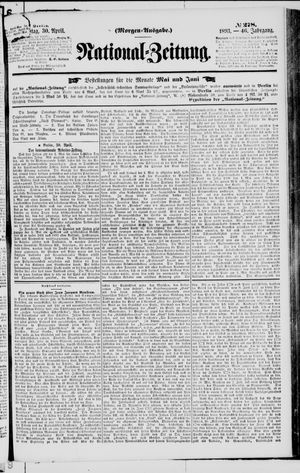 Nationalzeitung vom 30.04.1893