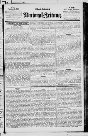 Nationalzeitung vom 09.05.1893