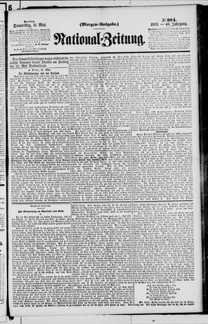Nationalzeitung vom 11.05.1893