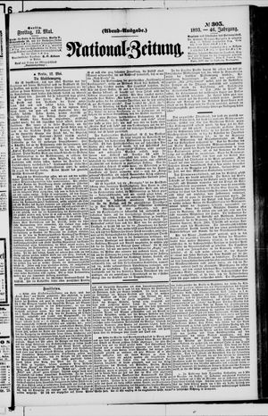 Nationalzeitung vom 12.05.1893