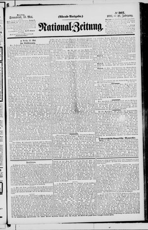 Nationalzeitung vom 13.05.1893