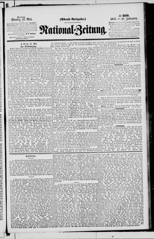 Nationalzeitung vom 15.05.1893