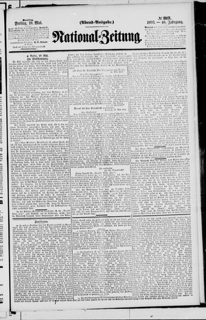 Nationalzeitung vom 19.05.1893
