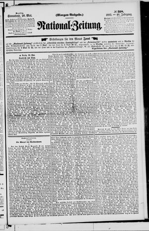 Nationalzeitung vom 20.05.1893