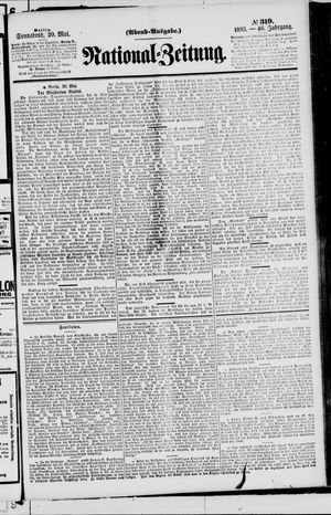 Nationalzeitung vom 20.05.1893