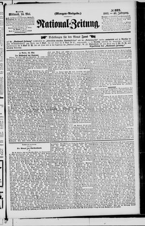 Nationalzeitung vom 24.05.1893