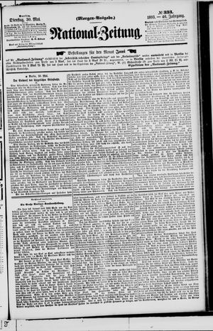 Nationalzeitung vom 30.05.1893