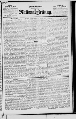Nationalzeitung on May 30, 1893
