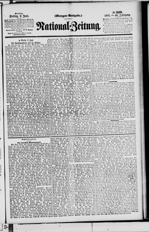 Nationalzeitung on Jun 2, 1893