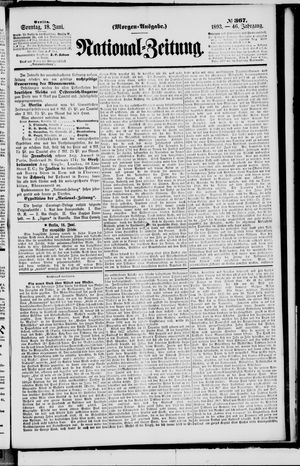 Nationalzeitung vom 18.06.1893