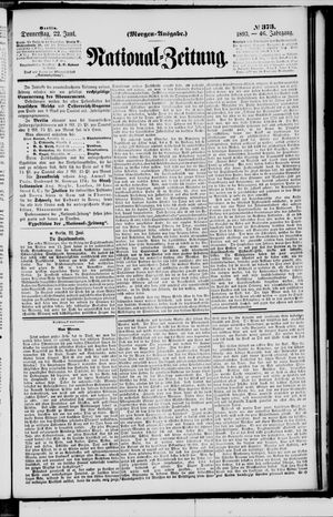 Nationalzeitung on Jun 22, 1893