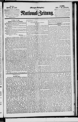 Nationalzeitung vom 23.06.1893