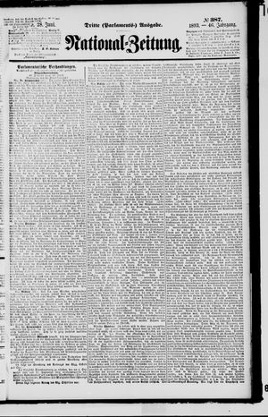 Nationalzeitung vom 28.06.1893