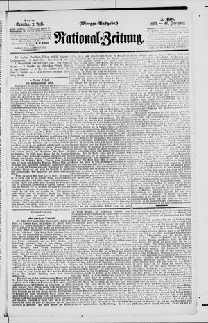 Nationalzeitung vom 02.07.1893
