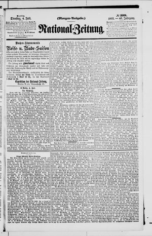 National-Zeitung vom 04.07.1893