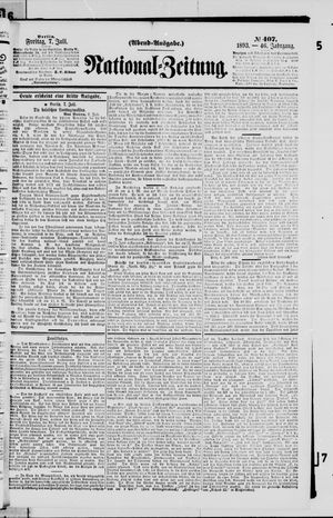 Nationalzeitung vom 07.07.1893