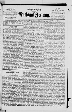 National-Zeitung vom 09.07.1893