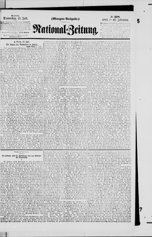 National-Zeitung vom 13.07.1893
