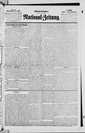 National-Zeitung vom 13.07.1893