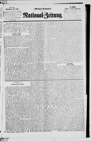 Nationalzeitung vom 16.07.1893