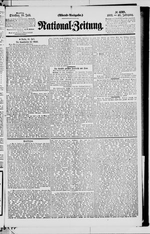 National-Zeitung vom 18.07.1893