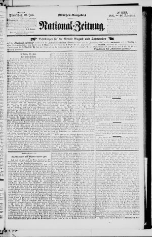 Nationalzeitung vom 20.07.1893
