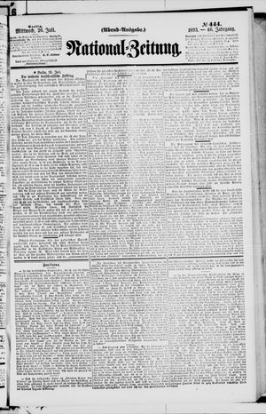 National-Zeitung vom 26.07.1893