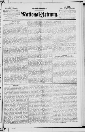 National-Zeitung vom 01.08.1893