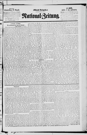 National-Zeitung vom 17.08.1893