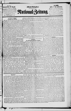 National-Zeitung vom 19.08.1893