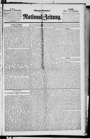 National-Zeitung on Sep 7, 1893