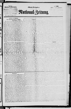 National-Zeitung on Sep 18, 1893
