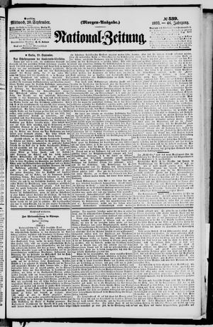 National-Zeitung vom 20.09.1893