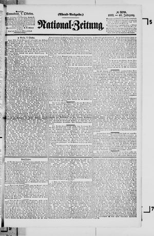 National-Zeitung vom 07.10.1893