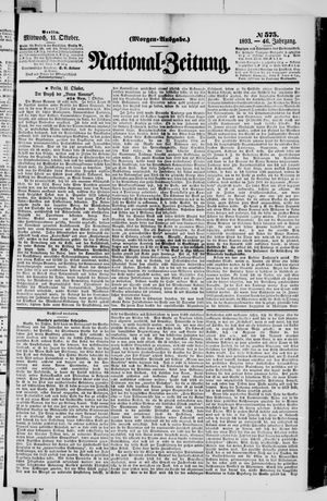 National-Zeitung vom 11.10.1893