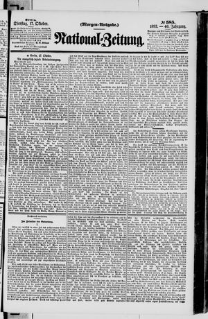 National-Zeitung vom 17.10.1893