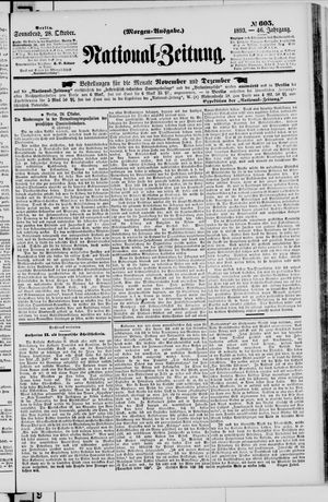 National-Zeitung vom 28.10.1893