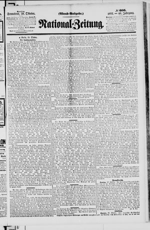 National-Zeitung vom 28.10.1893