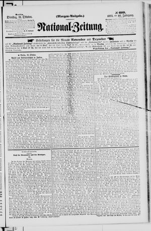 National-Zeitung vom 31.10.1893