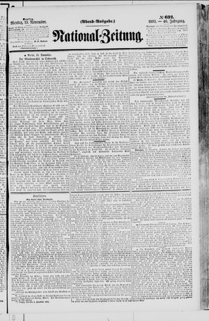 National-Zeitung vom 13.11.1893