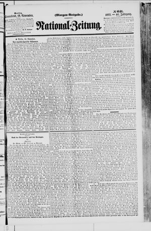 National-Zeitung vom 18.11.1893