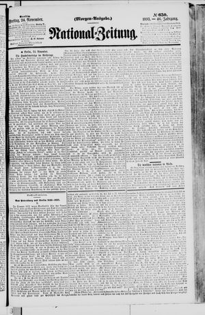 National-Zeitung vom 24.11.1893
