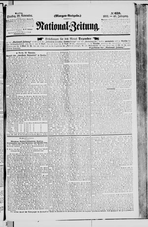 National-Zeitung vom 28.11.1893