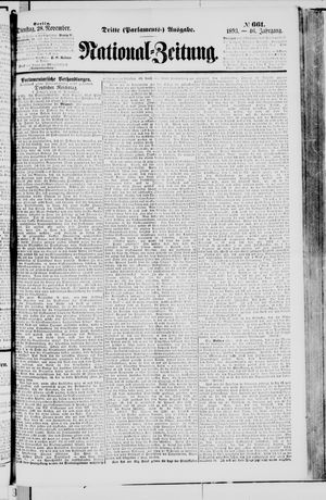 National-Zeitung vom 28.11.1893