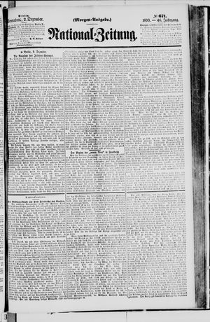 National-Zeitung vom 02.12.1893