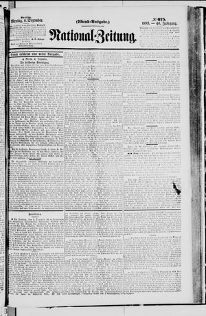 National-Zeitung vom 04.12.1893