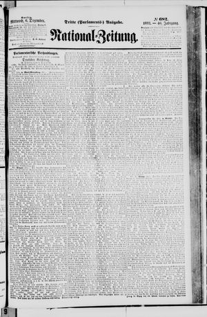 National-Zeitung vom 06.12.1893