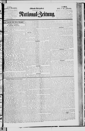 National-Zeitung vom 07.12.1893
