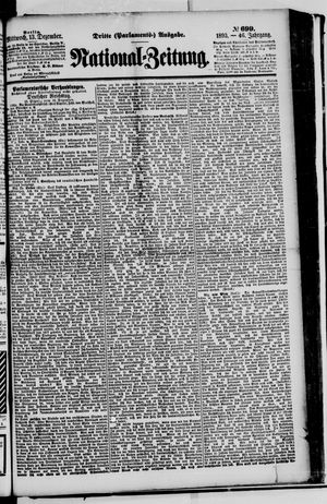 National-Zeitung vom 13.12.1893