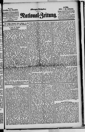National-Zeitung vom 26.12.1893